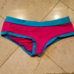 Pole dancer shorts two colors pink and aqua